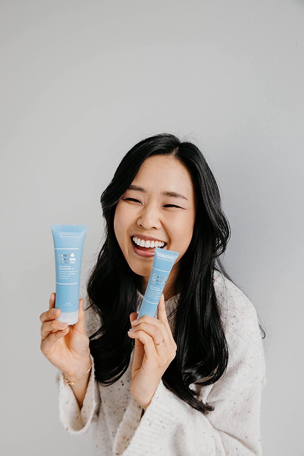 ASAP OTC Wound Dressing Gel Burn and First Aid Relief 4 oz