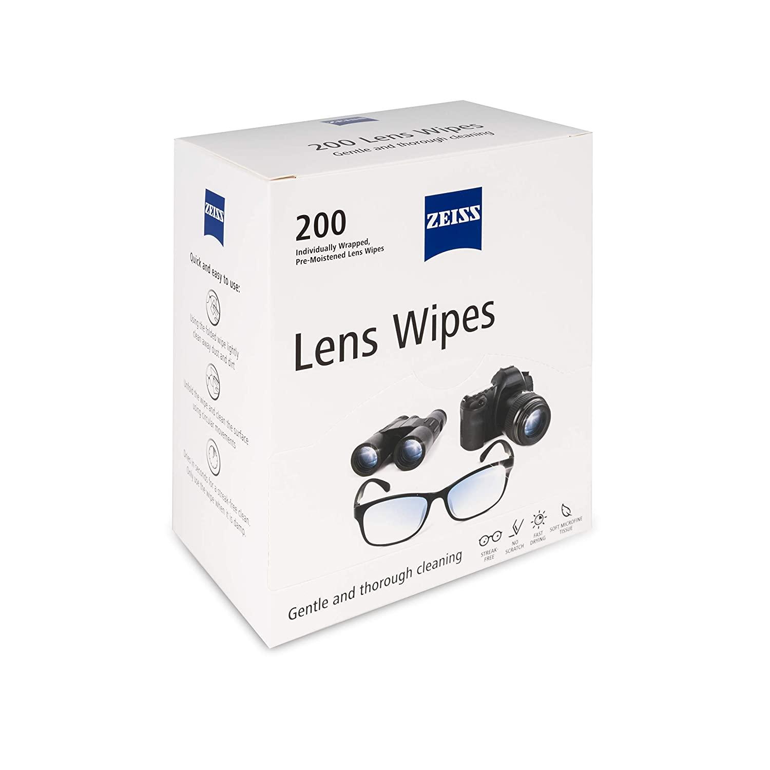 Eyeglass Cleaner Lens Wipes - 600 Pre-Moistened Individual Wrapped