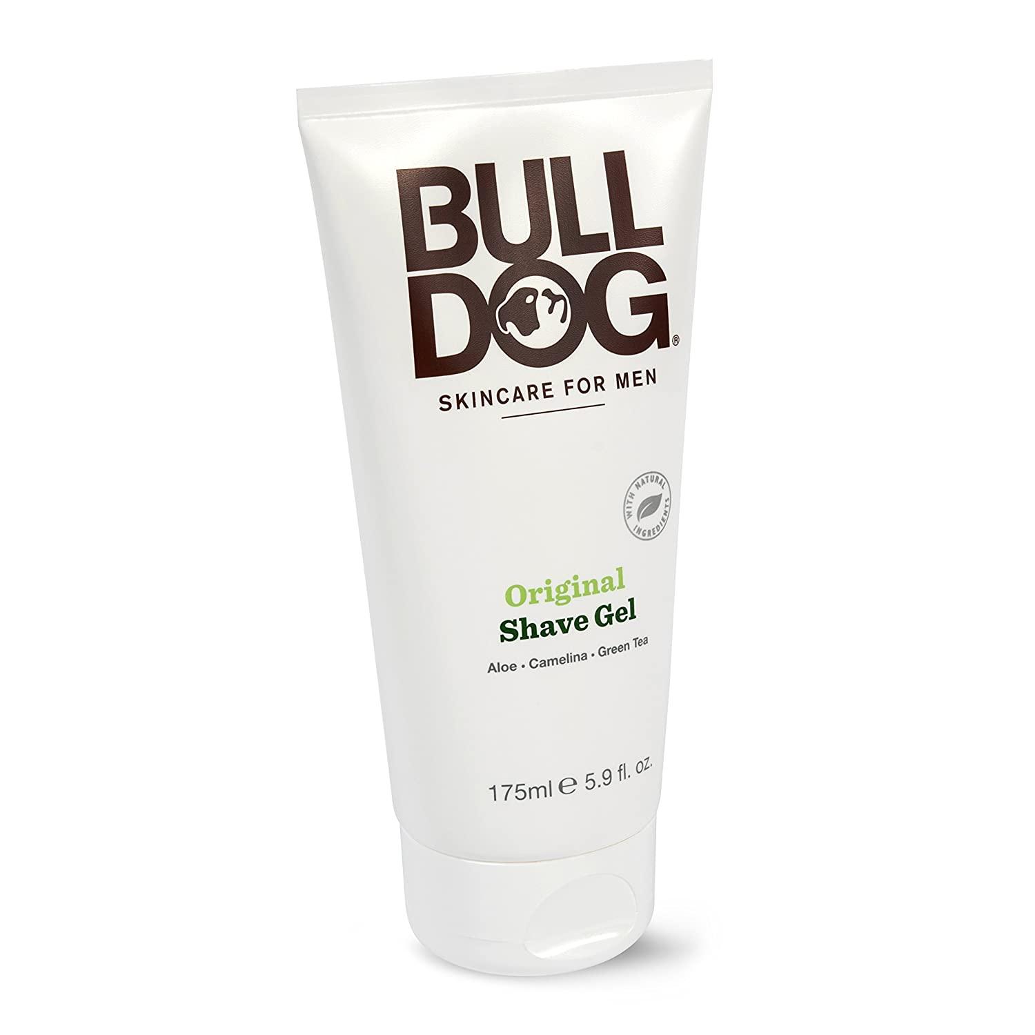 Bulldog Mens Skincare and Grooming Original Shave Gel, 5.9 Ounce