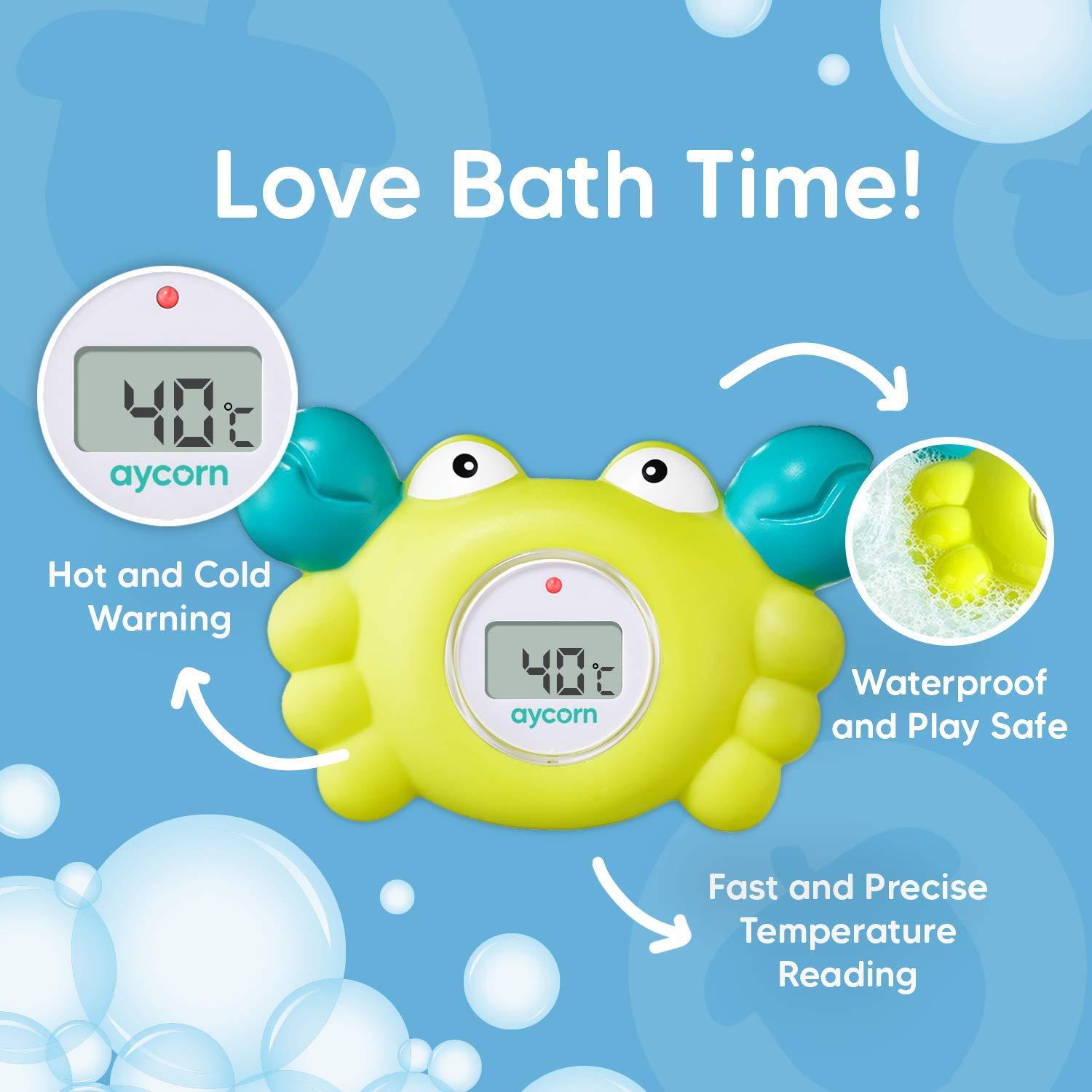 Aycorn Digital Baby Bath Thermometer Baby Safety Fahrenheit Water