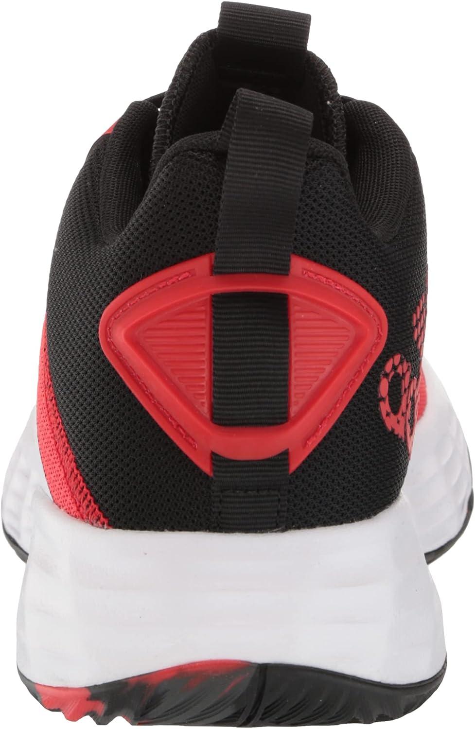adidas Men\'s Own The Game Basketball Shoe 9 Vivid Red/White/Core Black