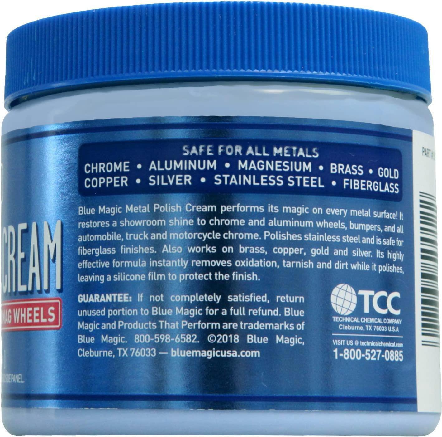 Blue Magic 50006 Metal Polish Cream 19 3/8 oz.