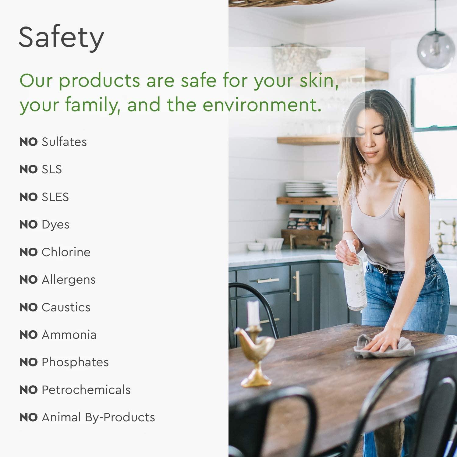 Puracy MultiSurface Cleaner, Natural Everyday Household All Purpose