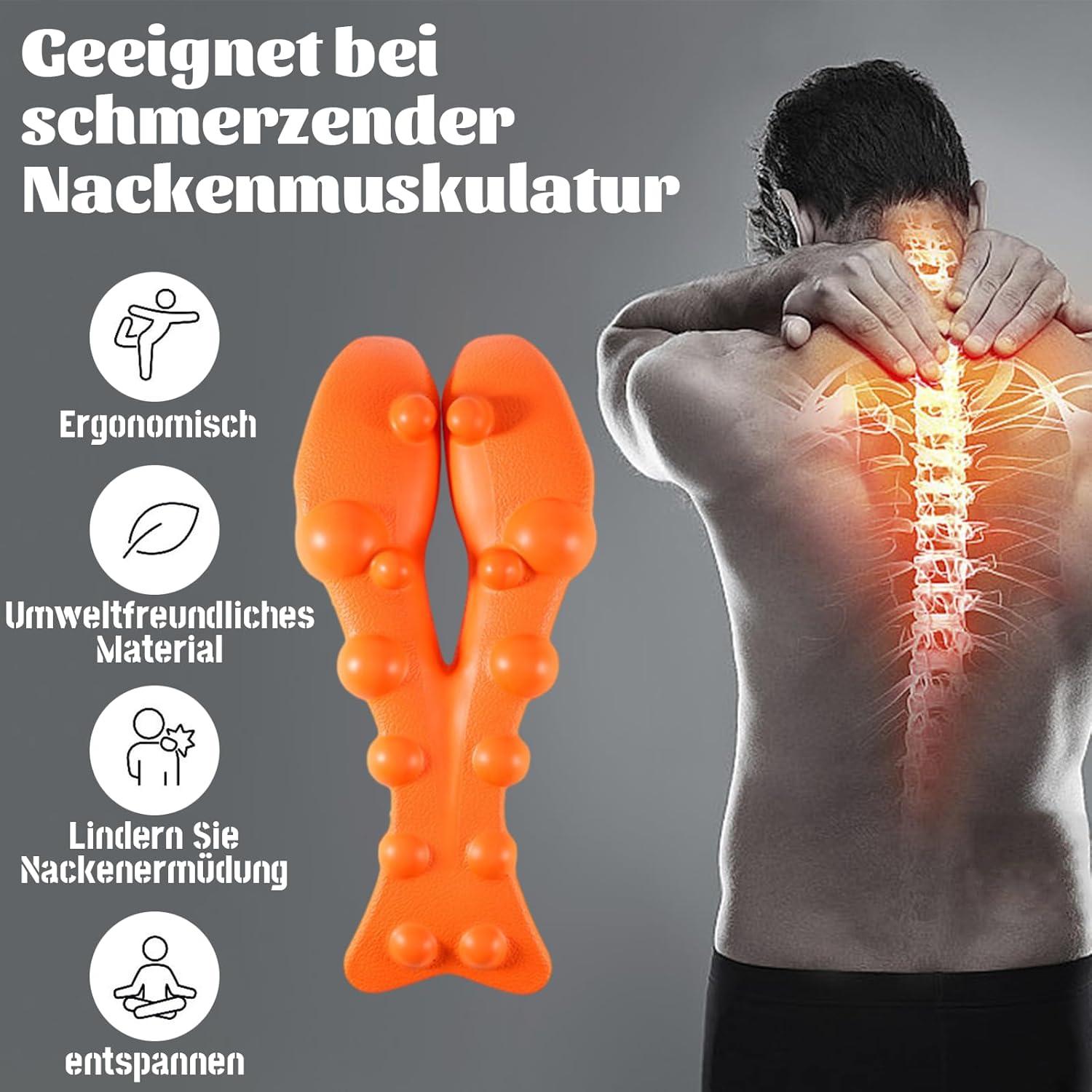 Fonwujiot Neck Massager | Cloudy Neck Relief & Back Extensor Therapy ...