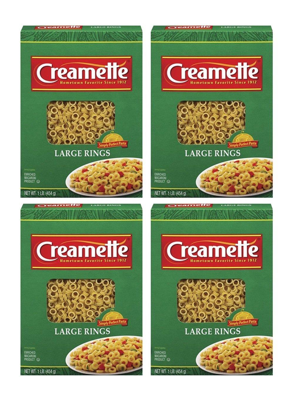 Creamette Large Rings Pasta Noodles 16 Oz Box 4 Boxes creamette-large-rings-pasta-noodles-16-oz-box-4-boxes