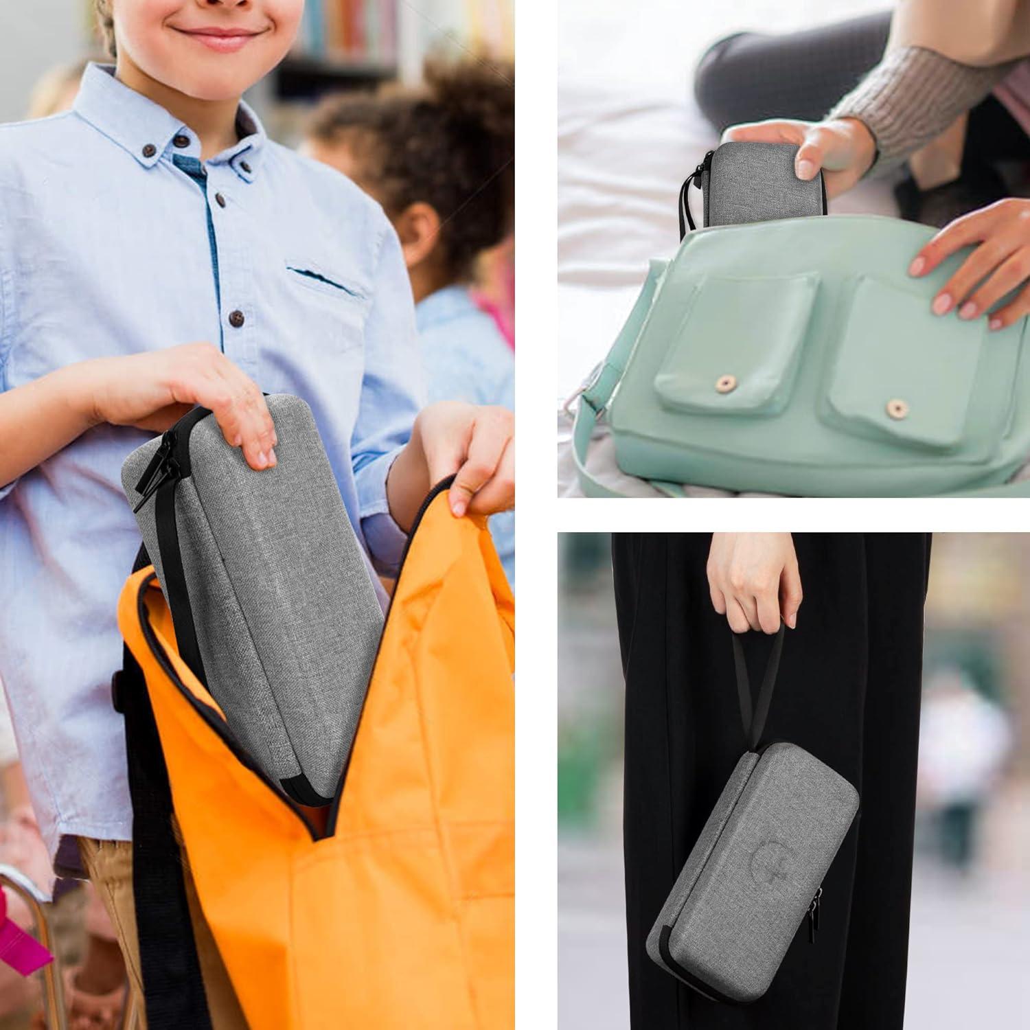 Damero Insulin Cooler Travel Case - Gray Medical Cooler Bag with Ice Pack  for Diabetics | Buy Now with Express International Delivery | GoSupps.com