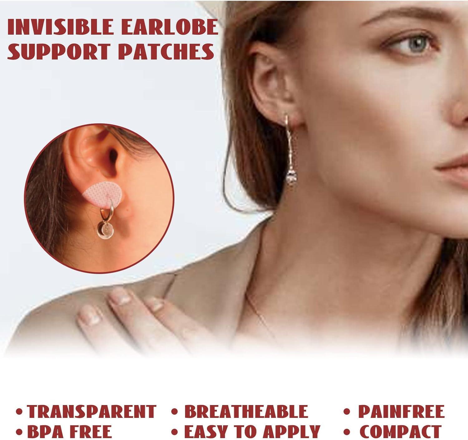 IOOOFU 100patches Invisible Ear Lift for Ear Lobe Support Tape