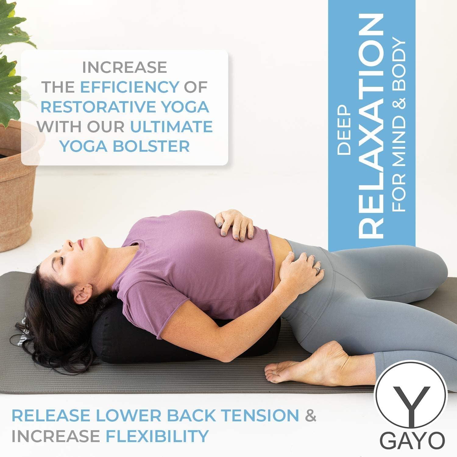 Restorative Yin Yoga With A Bolster: 53 Minute Class To Relax & Release -  YouTube