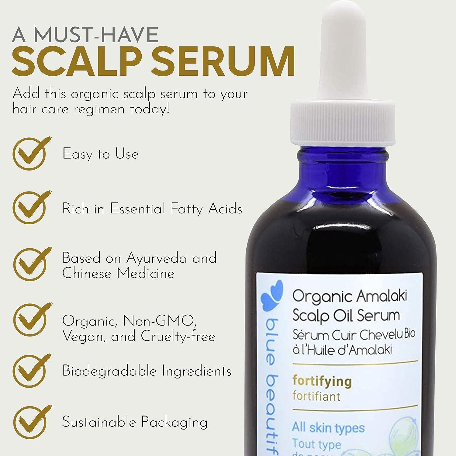 Blue Beautifly Organic Amalaki Scalp Oil Serum Hair Growth Blue Beautifly Organic Amalaki Scalp Oil Serum Hair Growth