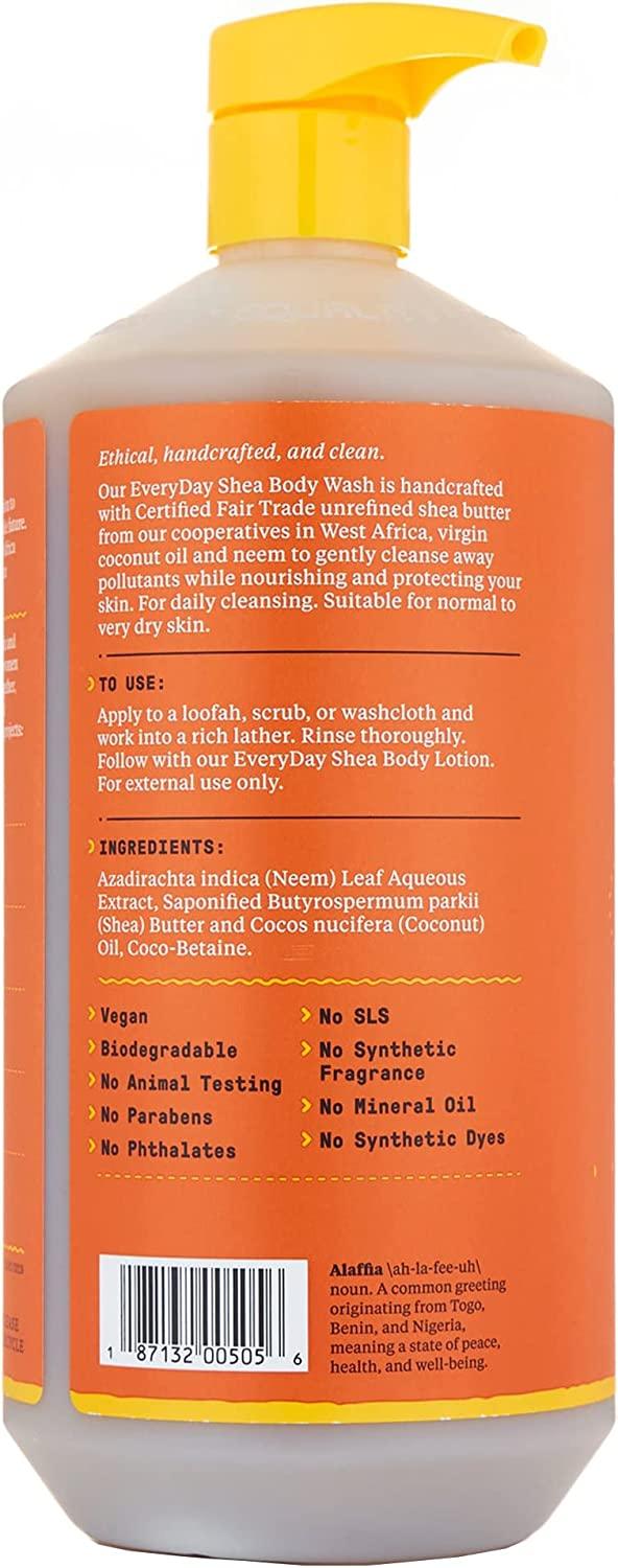 Alaffia Everyday Shea Body Wash, Naturally Helps Moisturize and