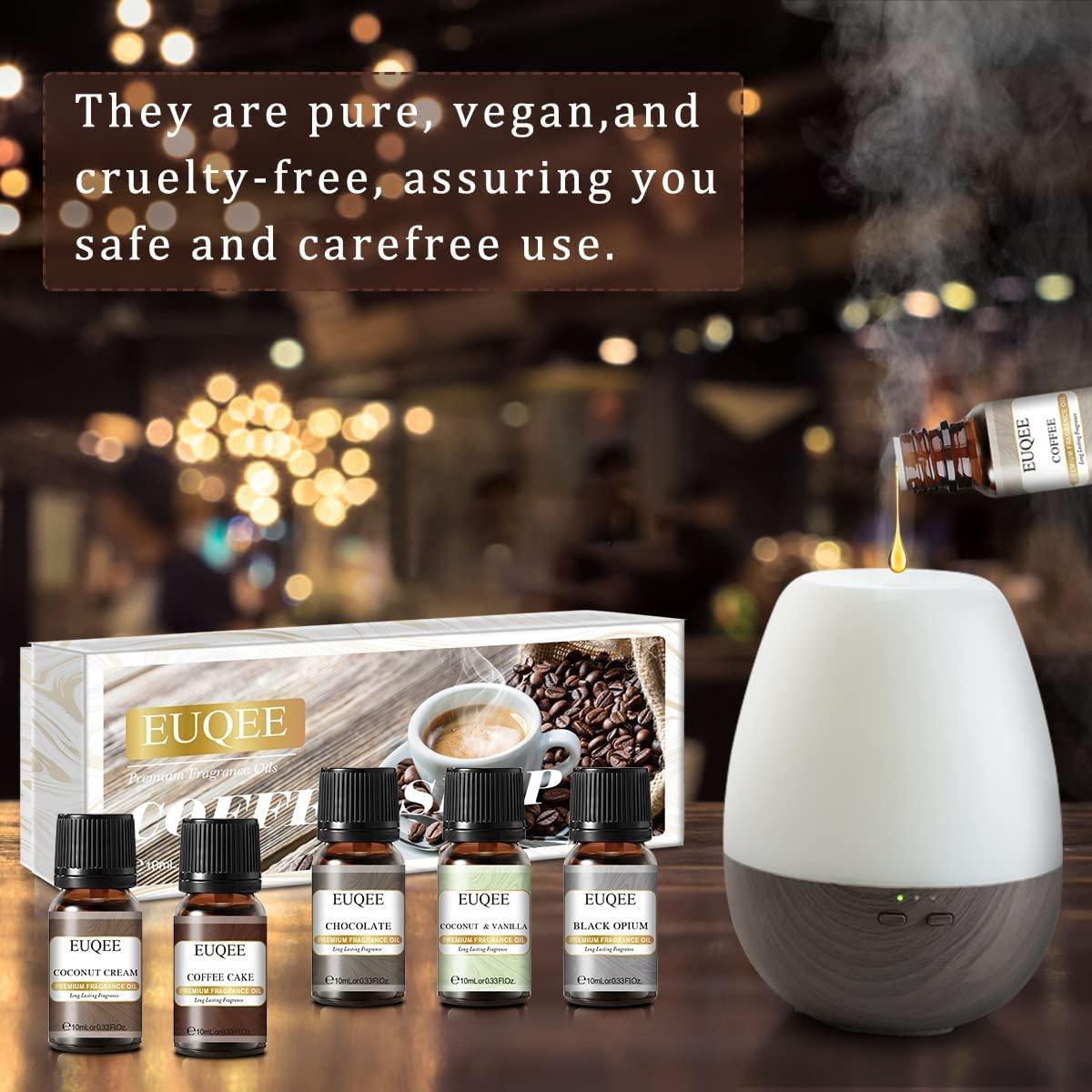 EUQEE Men's Perfume Premium Fragrance Oil 10ml Essential Oils for Arom