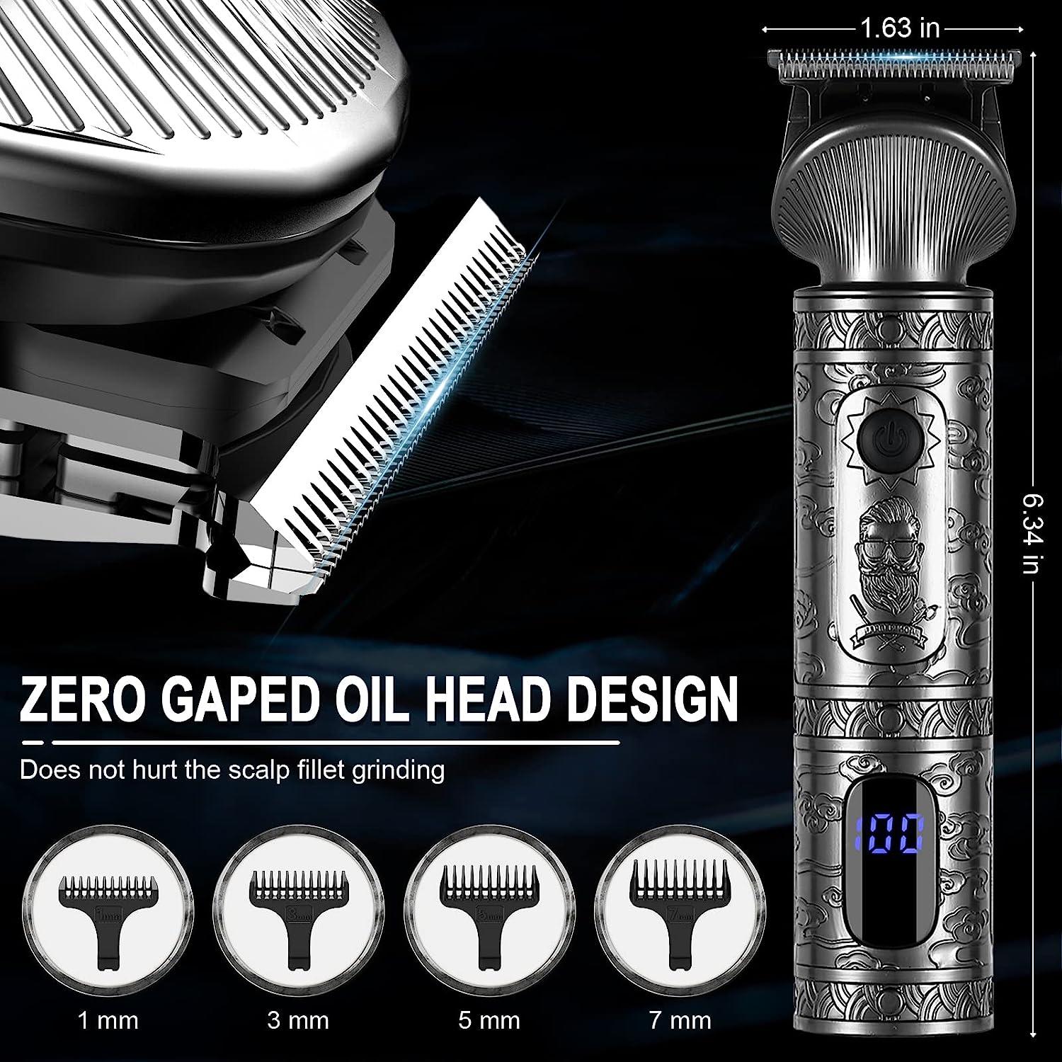 Hatteker Beard Trimmer Kit for Men Professional Hair Clipper Trimmer T