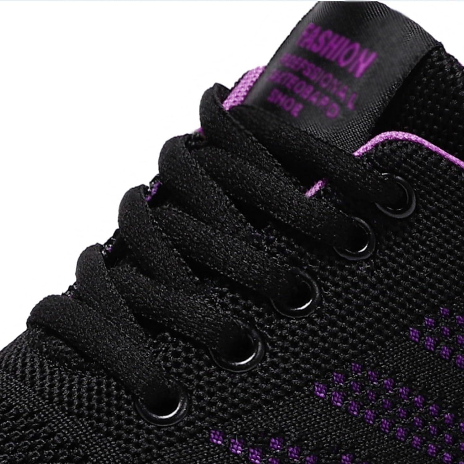 HAEY Women's Orthopedic Sneakers - Arch Support, Plantar Fasciitis, Air  Cushion Walking Shoes - Diabetic-Friendly Fashion Sneaker (Purple, Size  8.5) | Buy Now with Express International Delivery | GoSupps.com