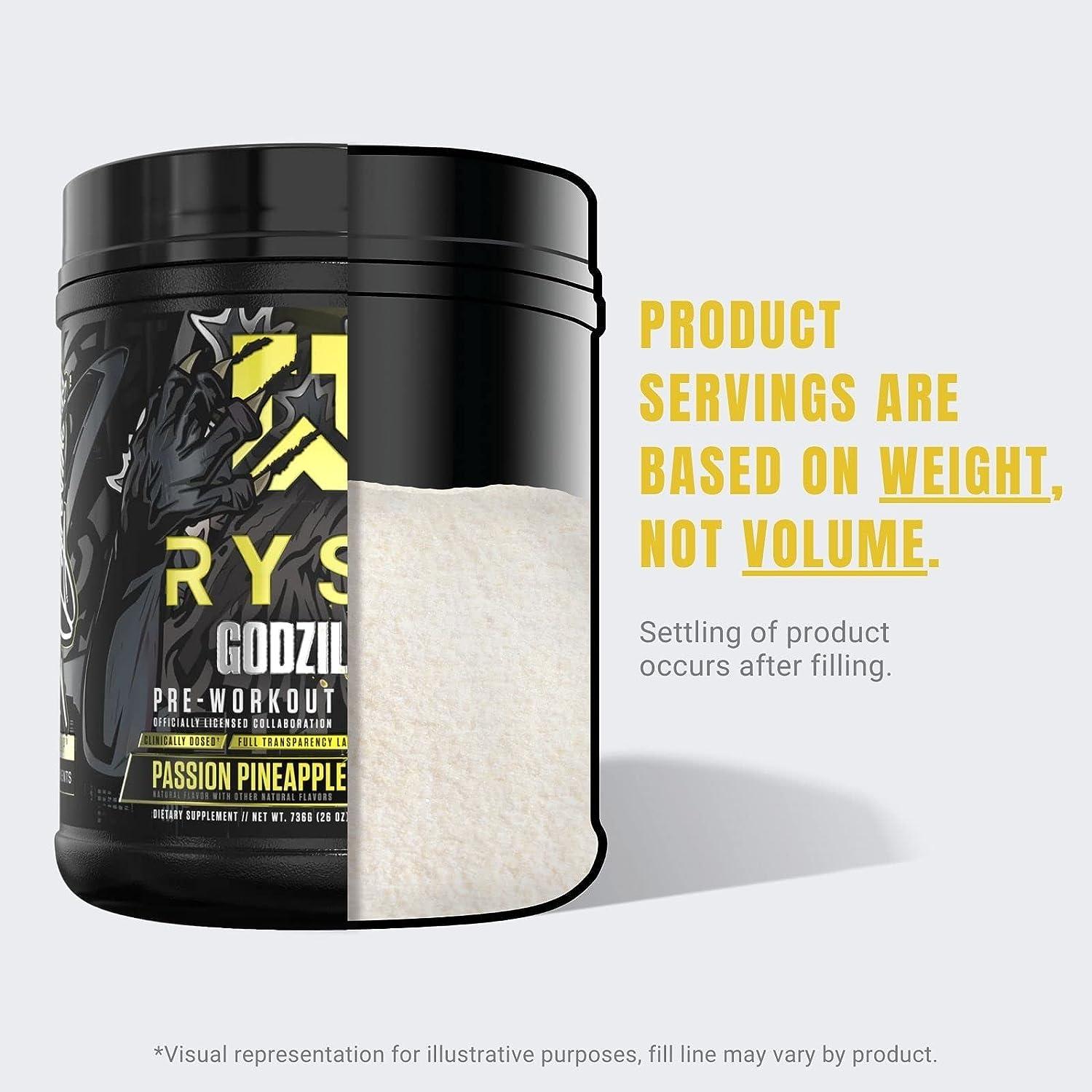 Ryse Signature Series Godzilla Pre Workout Pump Energy Strength and