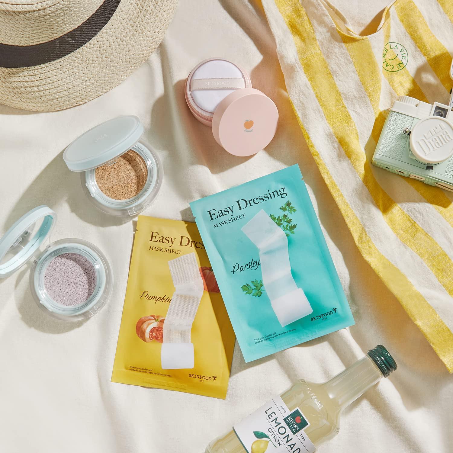 SKINFOOD Peach Cotton Multi Finish Powder 5g Korean Peach Extract