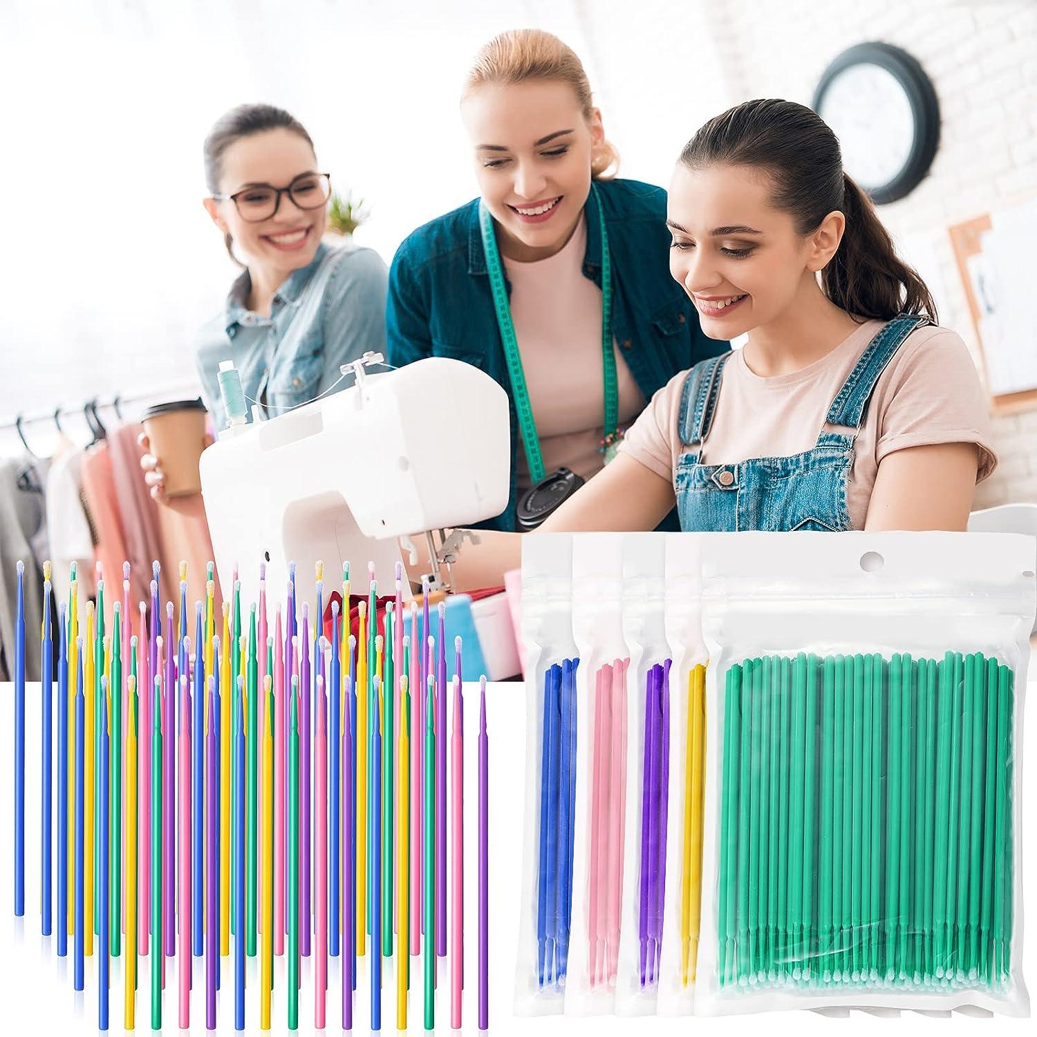 Sewing Machine Cleaning Swabs 500 Pcs Disposable Micro Applicator