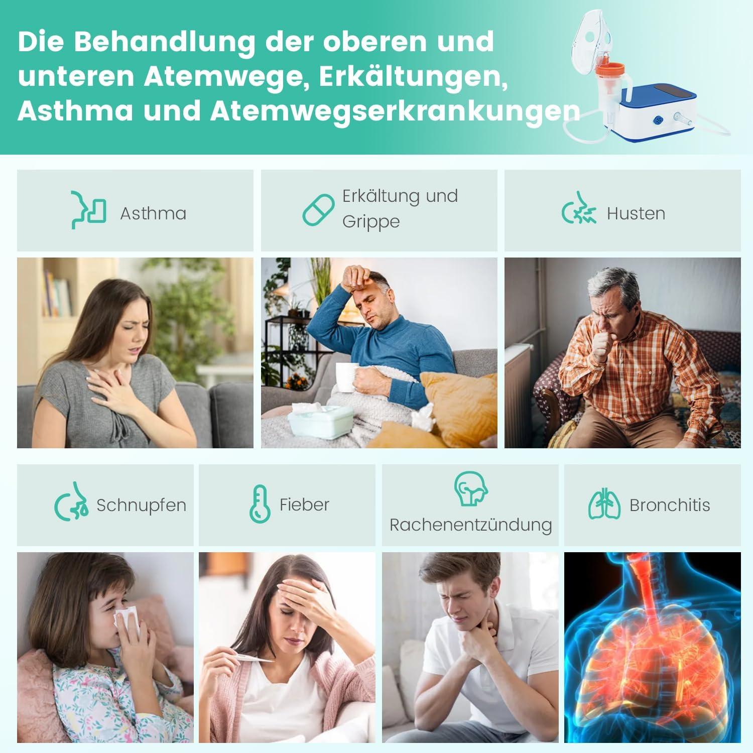 Buy HithinkMed Compressor Nebulizer for Kids & Adults Adjustable ...