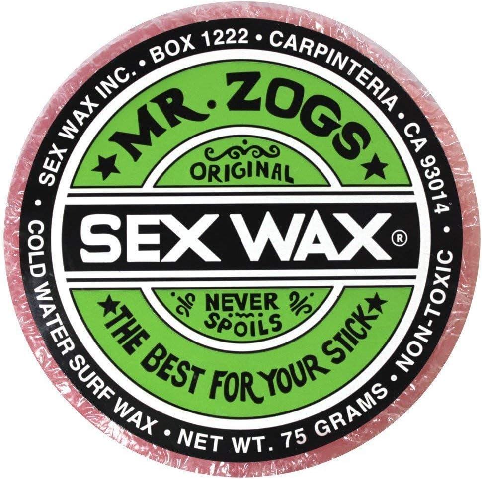 Mr. Zogs Original Sexwax Cold Water Coconut Scented (White) Surfing Wax