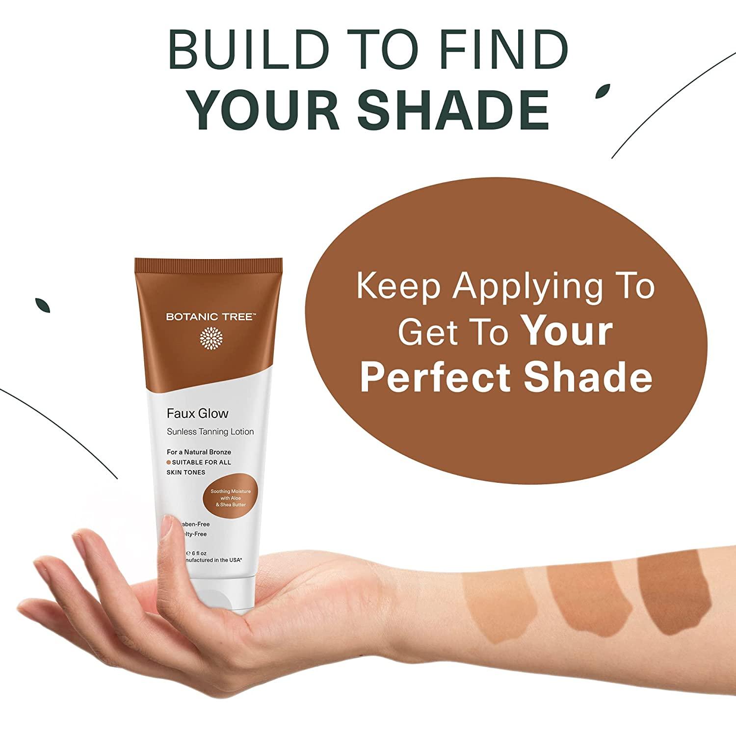 Botanic Tree Organic Self Tanner NaturalLooking Sunless Tanner for