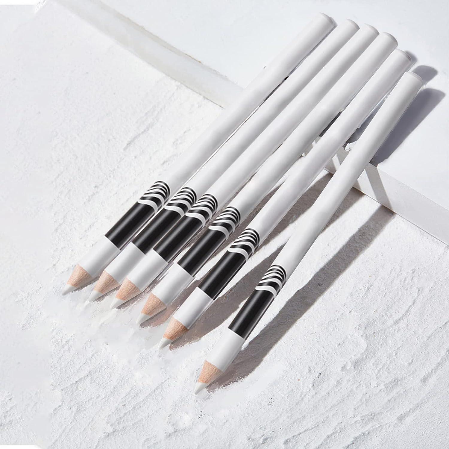 NewBang 9-Piece White Barber Pencil Set - Hairline Razor Trace Pencils ...