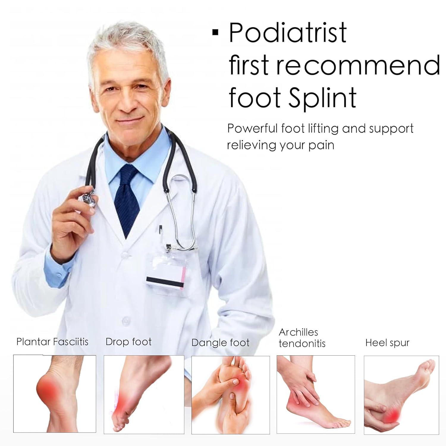 Plantar Fasciitis Relief Kit Adjustable Night Splint Socks for