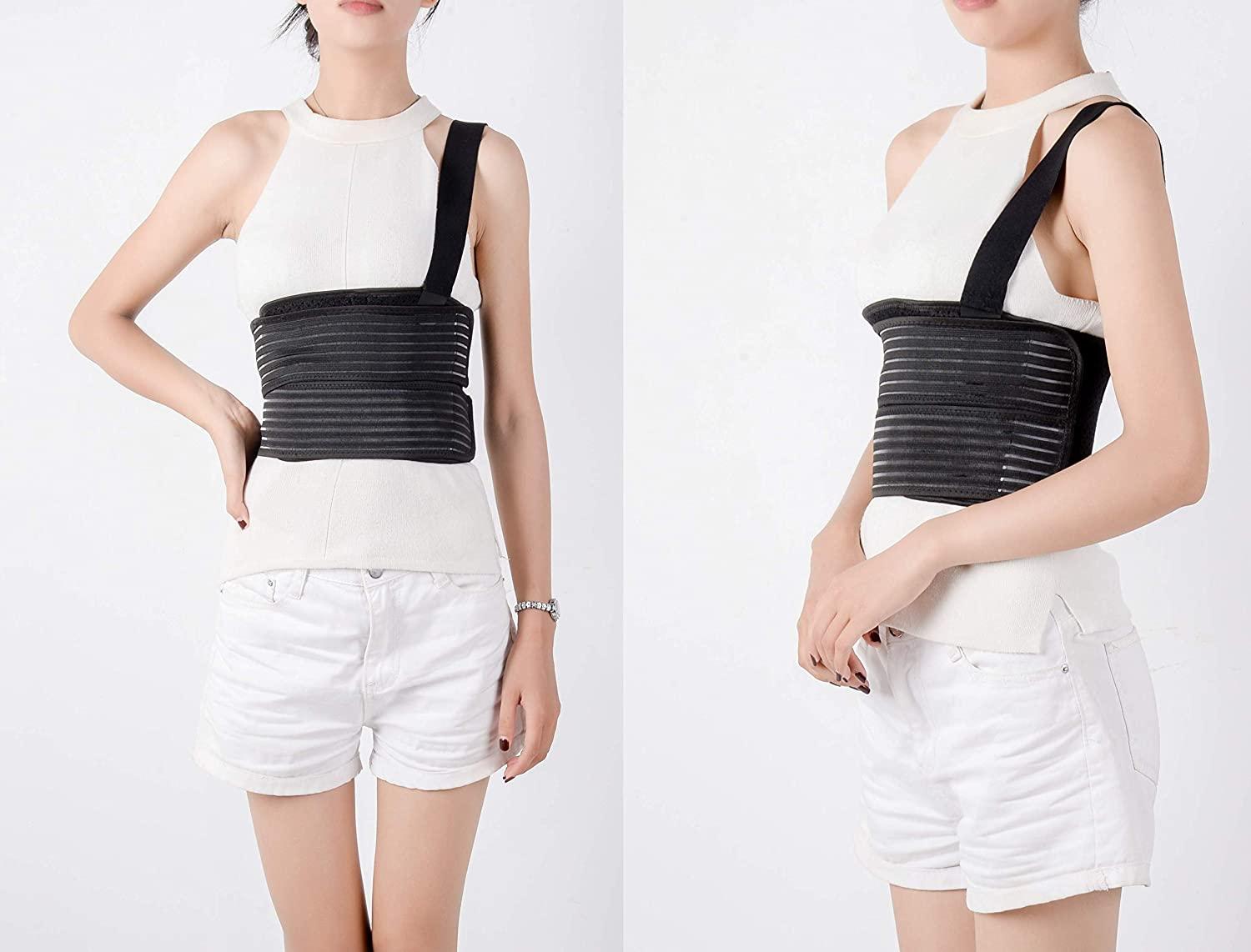 Solmyr Broken Rib Brace, Rib Belt for Men and Women, Rib Cage Protector