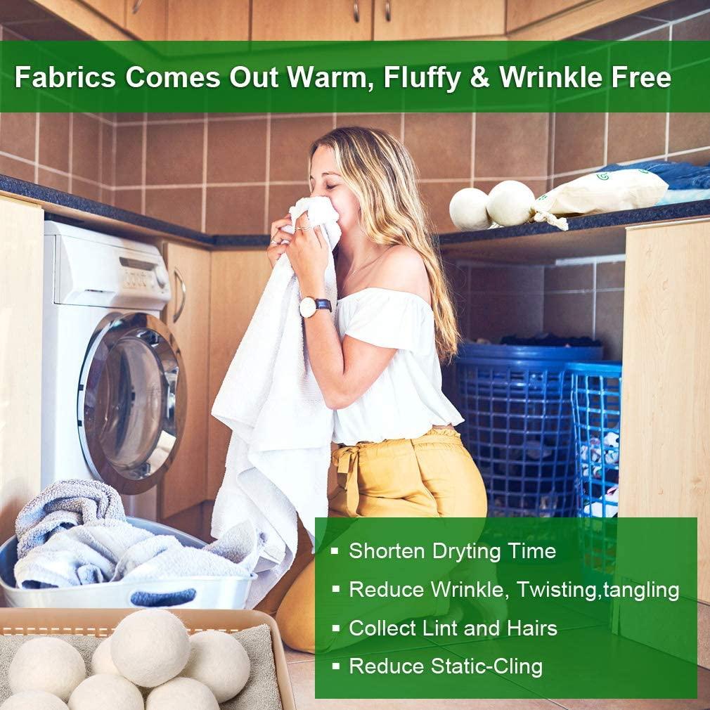 Dryer balls sales static cling