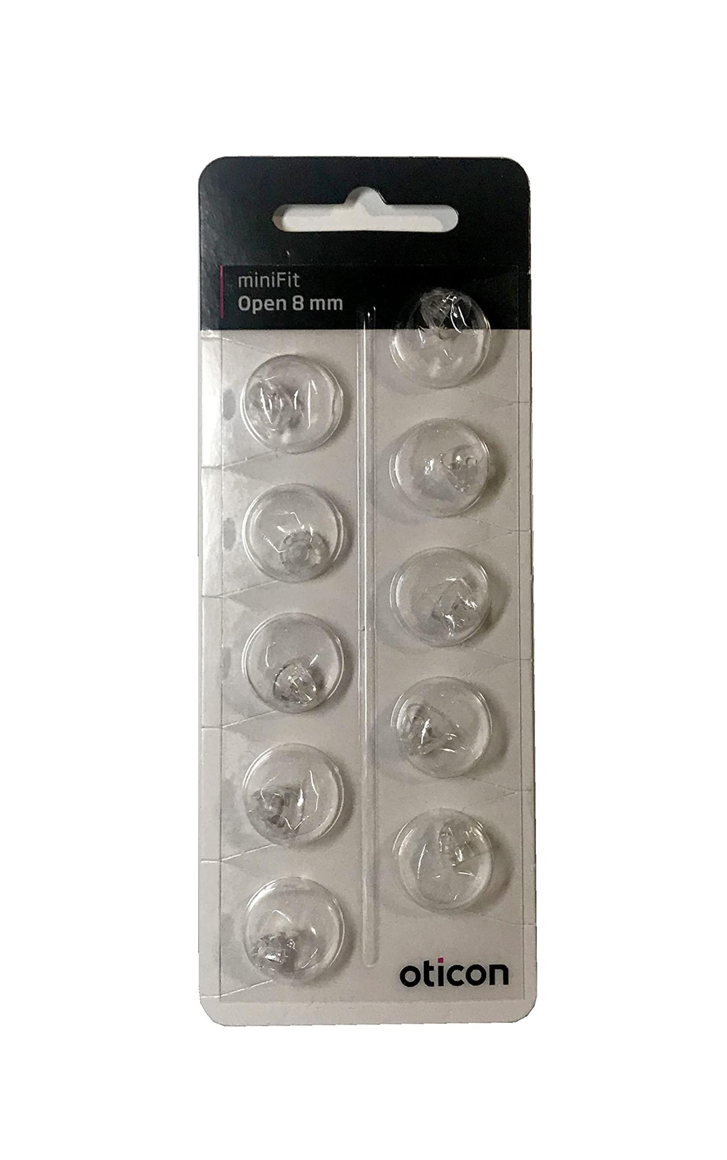 2x EWANTO MiniFit 10 Blister 8 Mm Potenza Come Ombrelli Cupole Oticon Domes - Foto 2