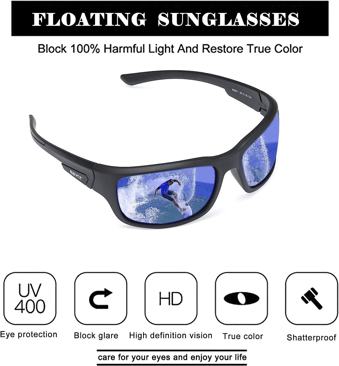 2020 Best Polarized Fishing Sunglasses for Men Designer Fashion Flat Top  Golf Floating Sunglasses UV400 Protection