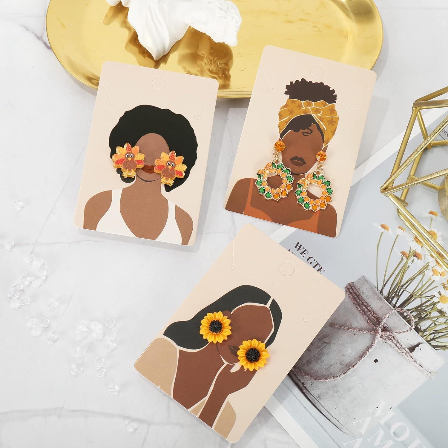 Diy discount earring card