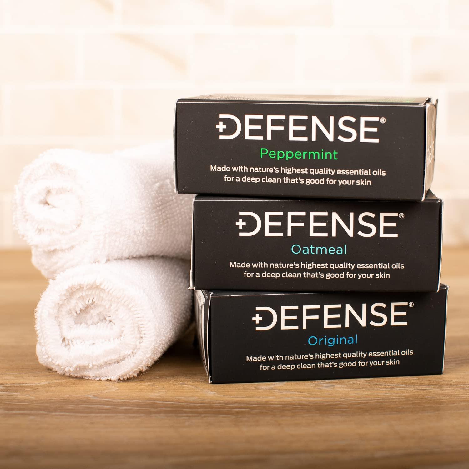 Defense Soap Original Tea Tree Bar Soap 4.2oz (Pack of 5) Gentle