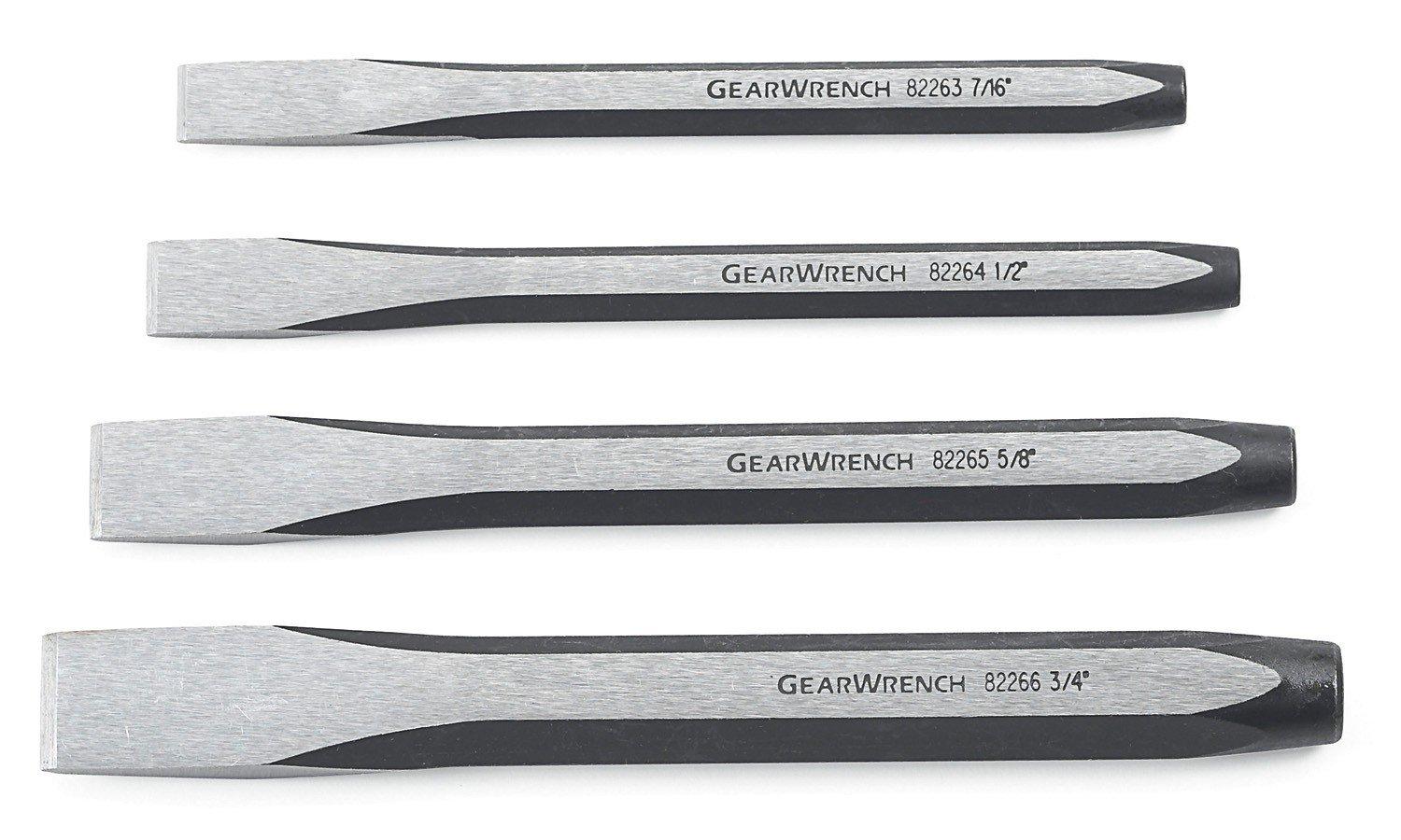 GearWrench 82203C 4 Piece Pitbull Dual Material Mixed Plier Set