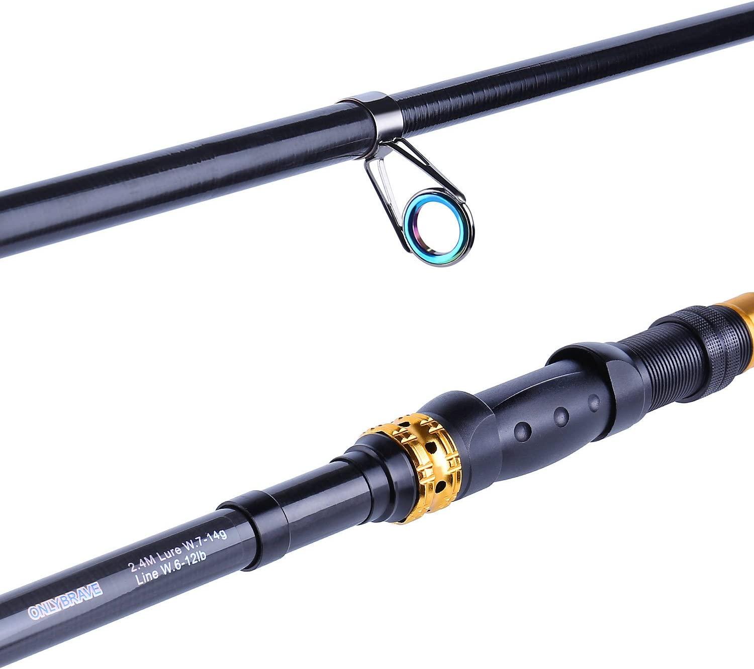 Sougayilang Telescopic Fishing Rod - 24 Ton Carbon Fiber Ultralight Pole for Bass Salmon Trout Fishing | 1.8m/5.9ft | Buy Now with Express International Delivery | GoSupps.com Sougayilang Telescopic Fishing Rod - 24 Ton Carbon Fiber Ultralight Pole for Bass Salmon Trout Fishing | 1.8m/5.9ft | Buy Now with Express International Delivery | GoSupps.com