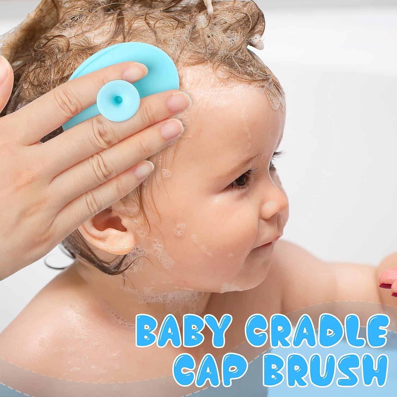 Lallisa 30-Piece Silicone Face Scrubber Set for Baby Gentle