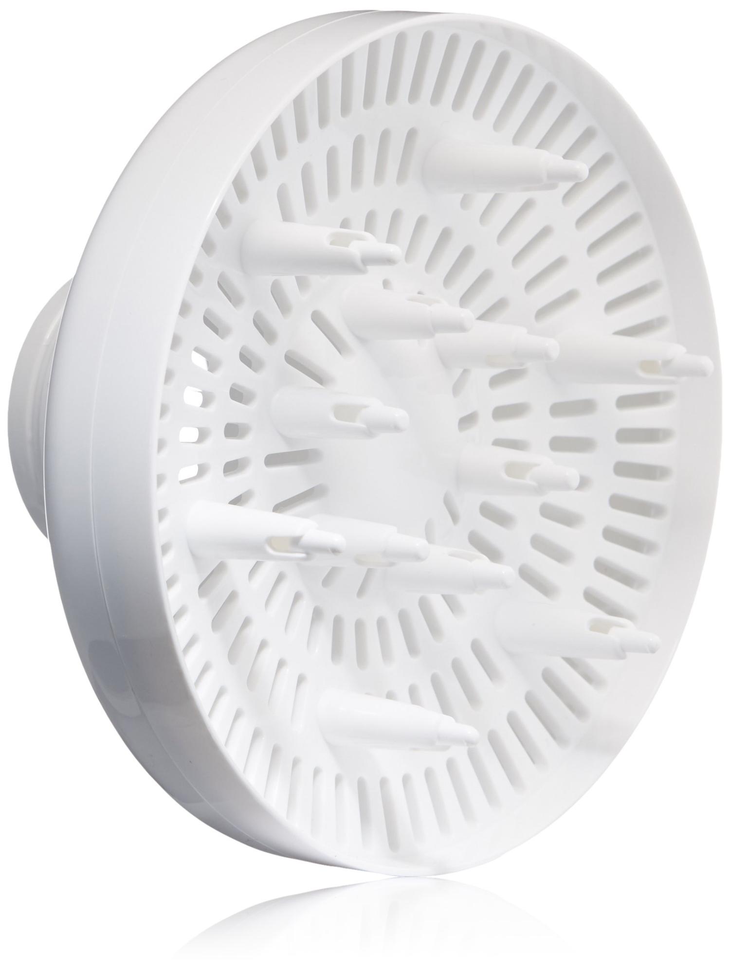 T3 SoftCurl Hair Dryer Diffuser in White for Cura and Cura LUXE