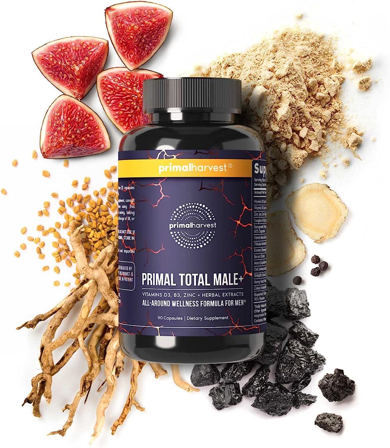 Primal Harvest Primal Total Male Natural Tribulus Terrestris Fenugreek