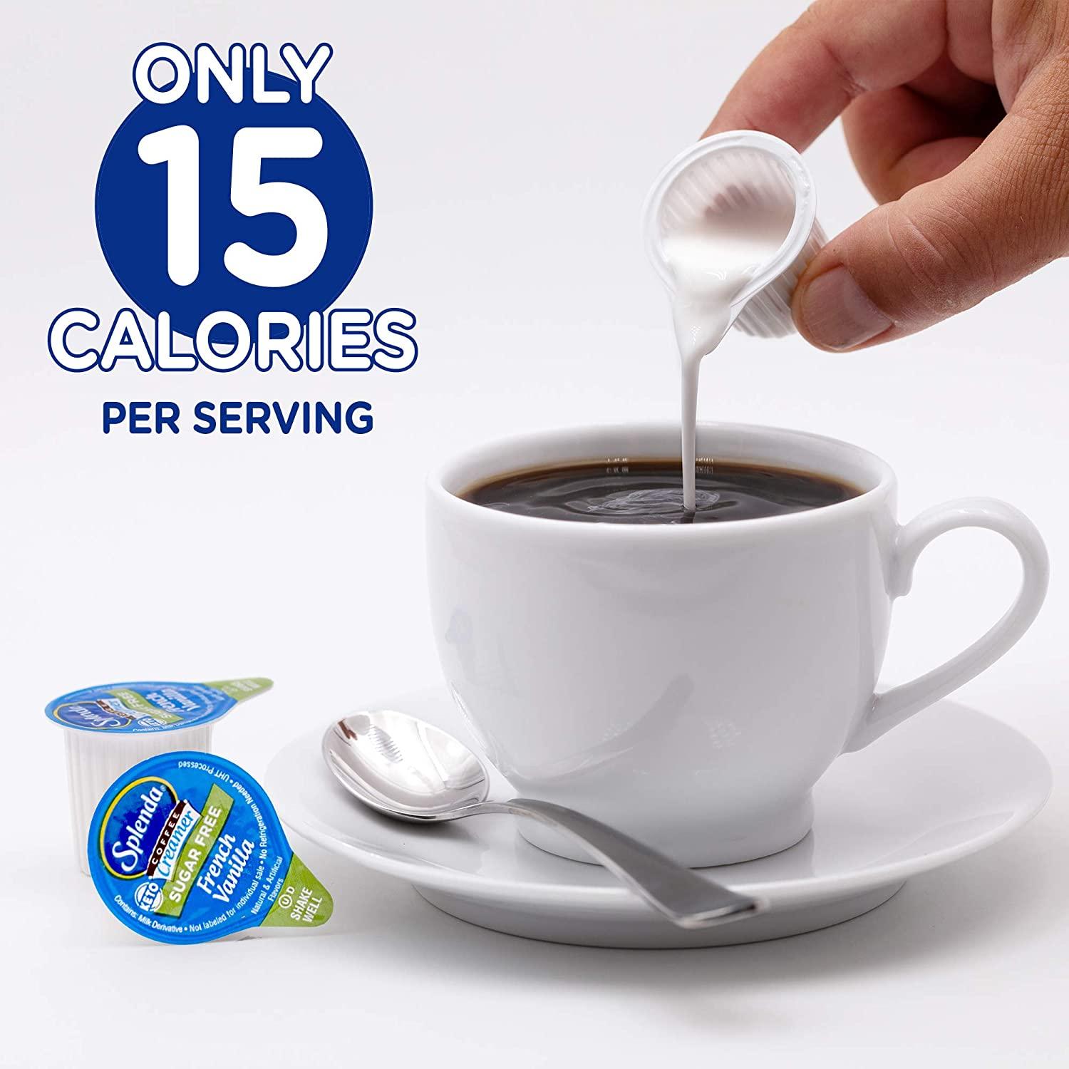 SPLENDA Sugar Free French Vanilla Coffee Creamer Cups 180 Count