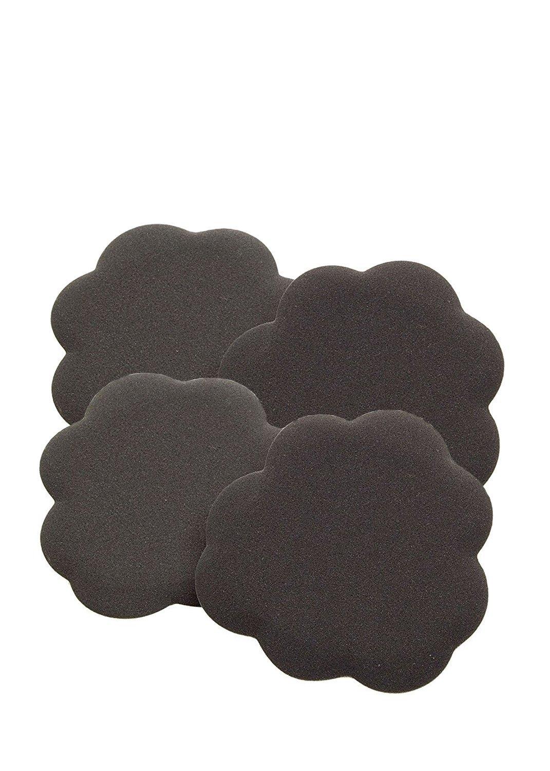 Foot Petals Tip Toes 2 Pair Black