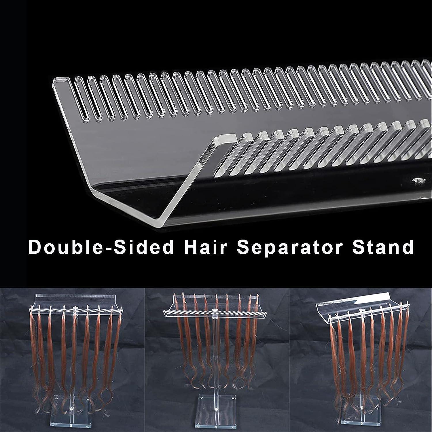 Acrylic Stand Storage, Lightweight Braiding Hair Rack Hair Separator Stand  Hair