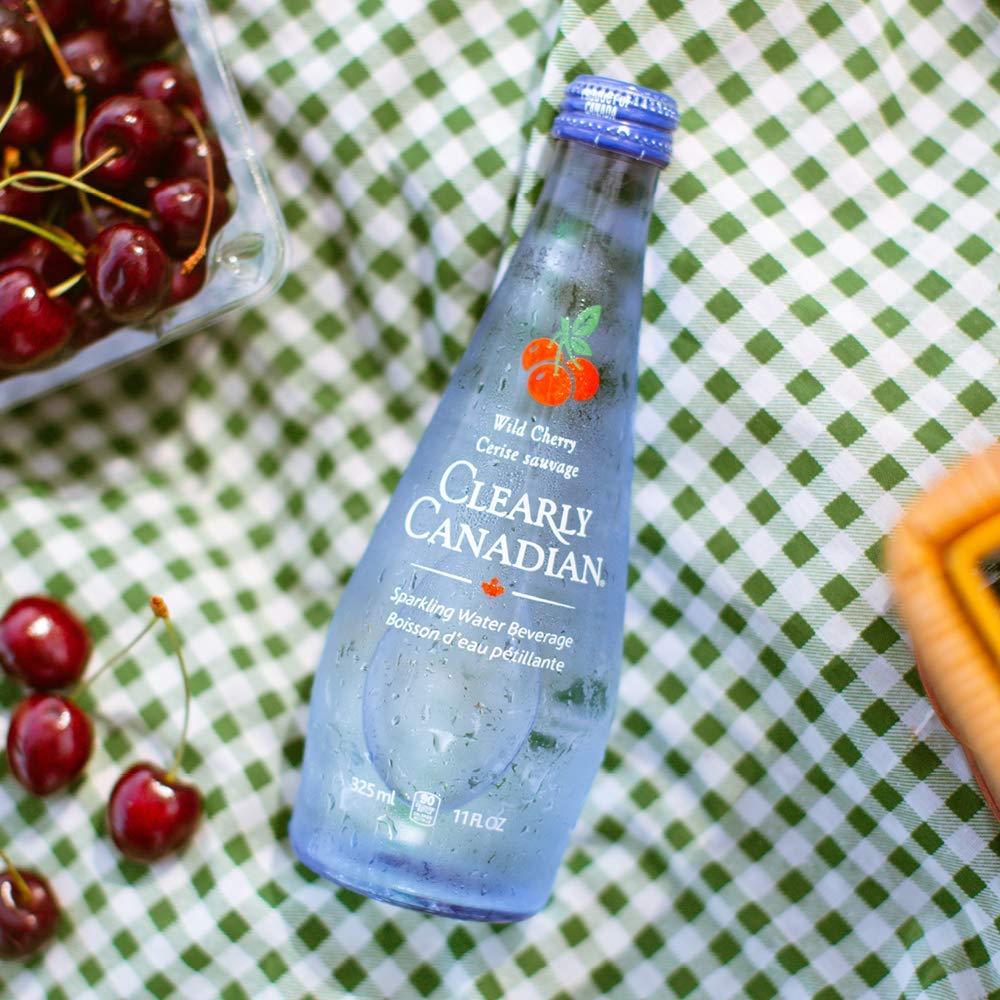 Clearly Canadian Wild Cherry Sparkling Spring Water 1 Case (12