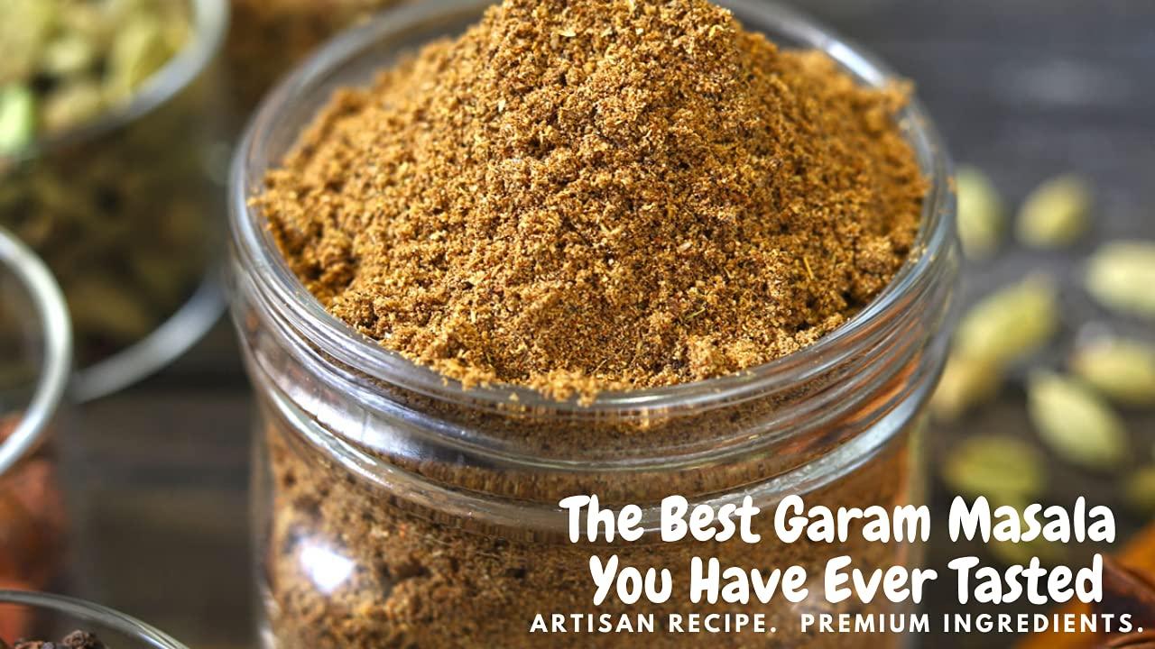 Spicy World Garam Masala Spice Powder 7oz Salt Free, Vegan, Premium