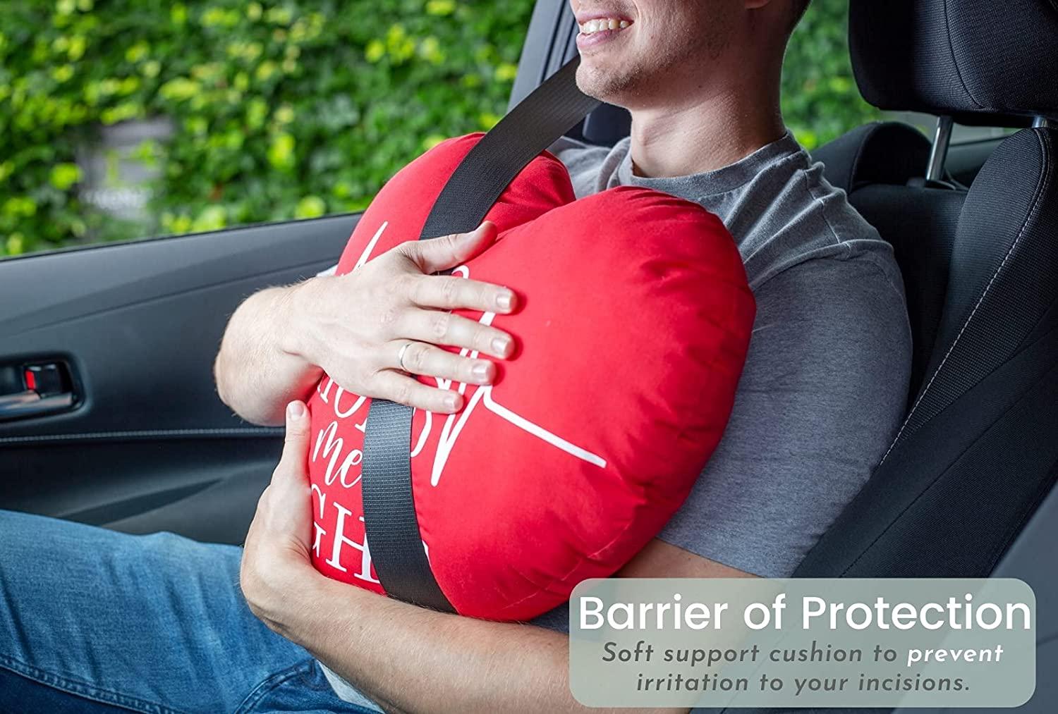 MOYOAMA Heart Pillow for After Heart Surgery Cough Pillow Recovery