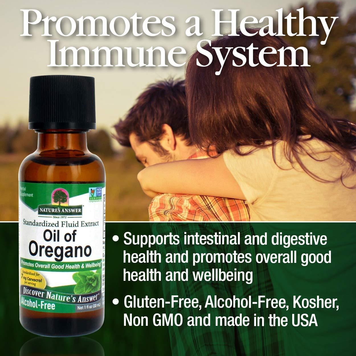 Nature's Answer Oil of Oregano Leaf Supports Healthy Intestinal & Digestive Function