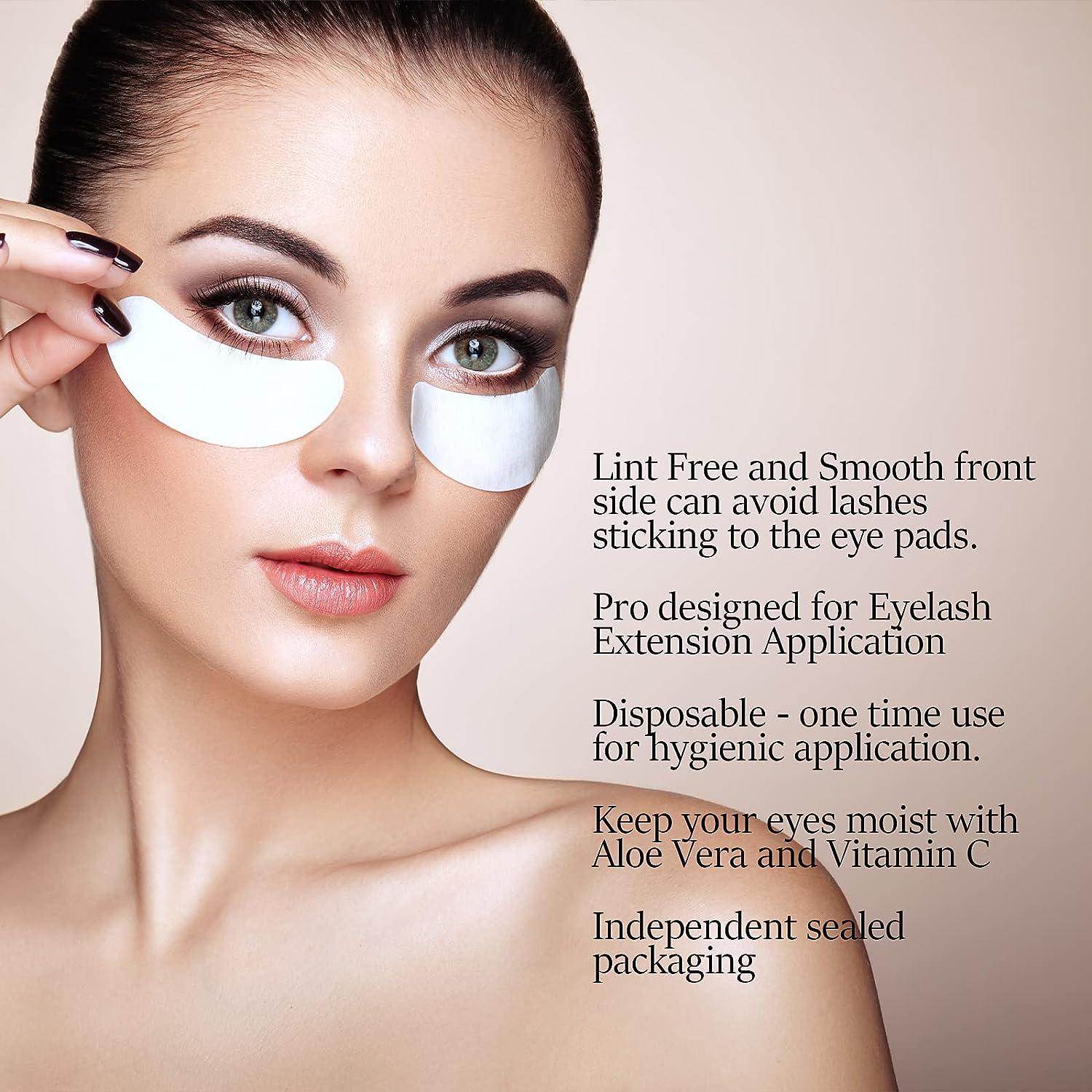 GreenLife 100% Natural 50 Pairs Under Eye Gel Pads with Collagen and Aloe  Vera for Eyelash Extensions - Lint-Free Hydrogel Eye Patches Kit with Bag |  Buy Now with Express International Delivery | GoSupps.com
