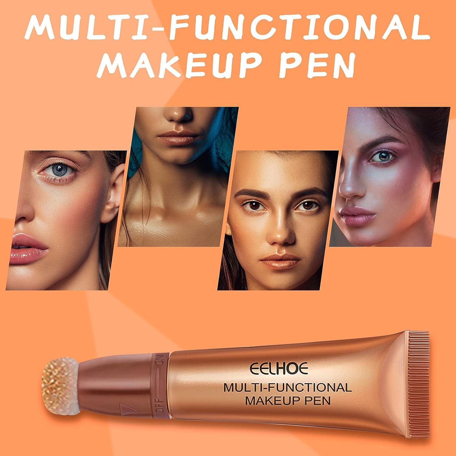 3pcs Liquid Contour Beauty Wand Face Highlighter & Blush Stick with