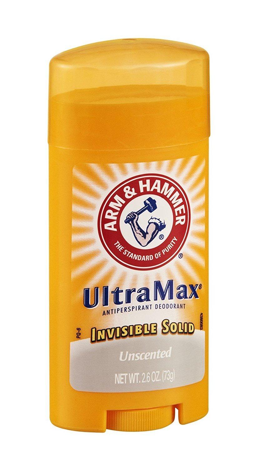 ARM & HAMMER ULTRAMAX AntiPerspirant Deodorant Solid Unscented 2.60 oz