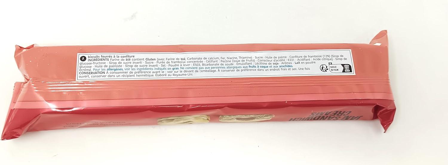 M&S Jam Sandwich Creams 155g The Perfect Ratio of Jam Cream