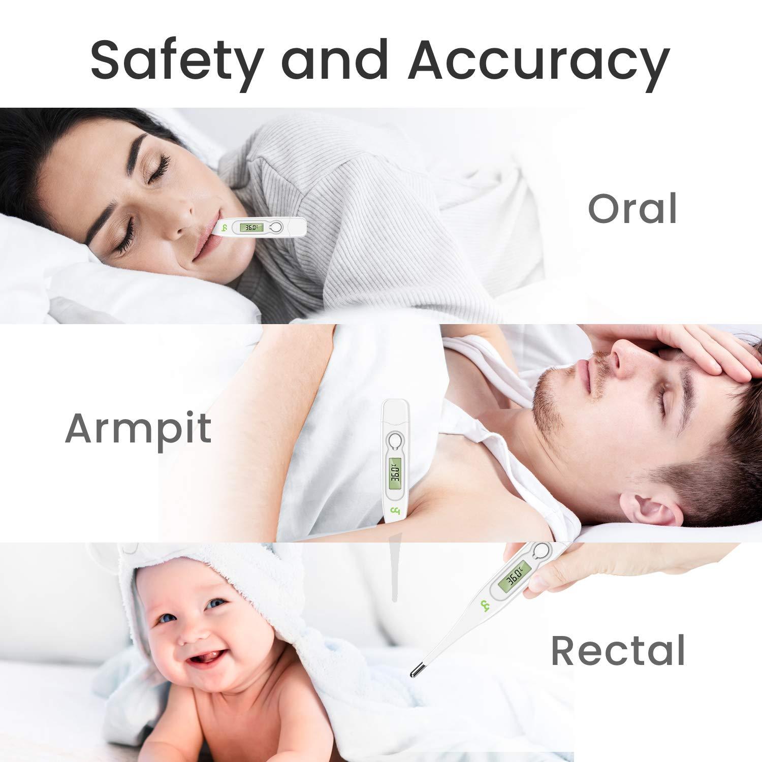 Femometer Digital Oral Thermometer Body Temperature Thermometers