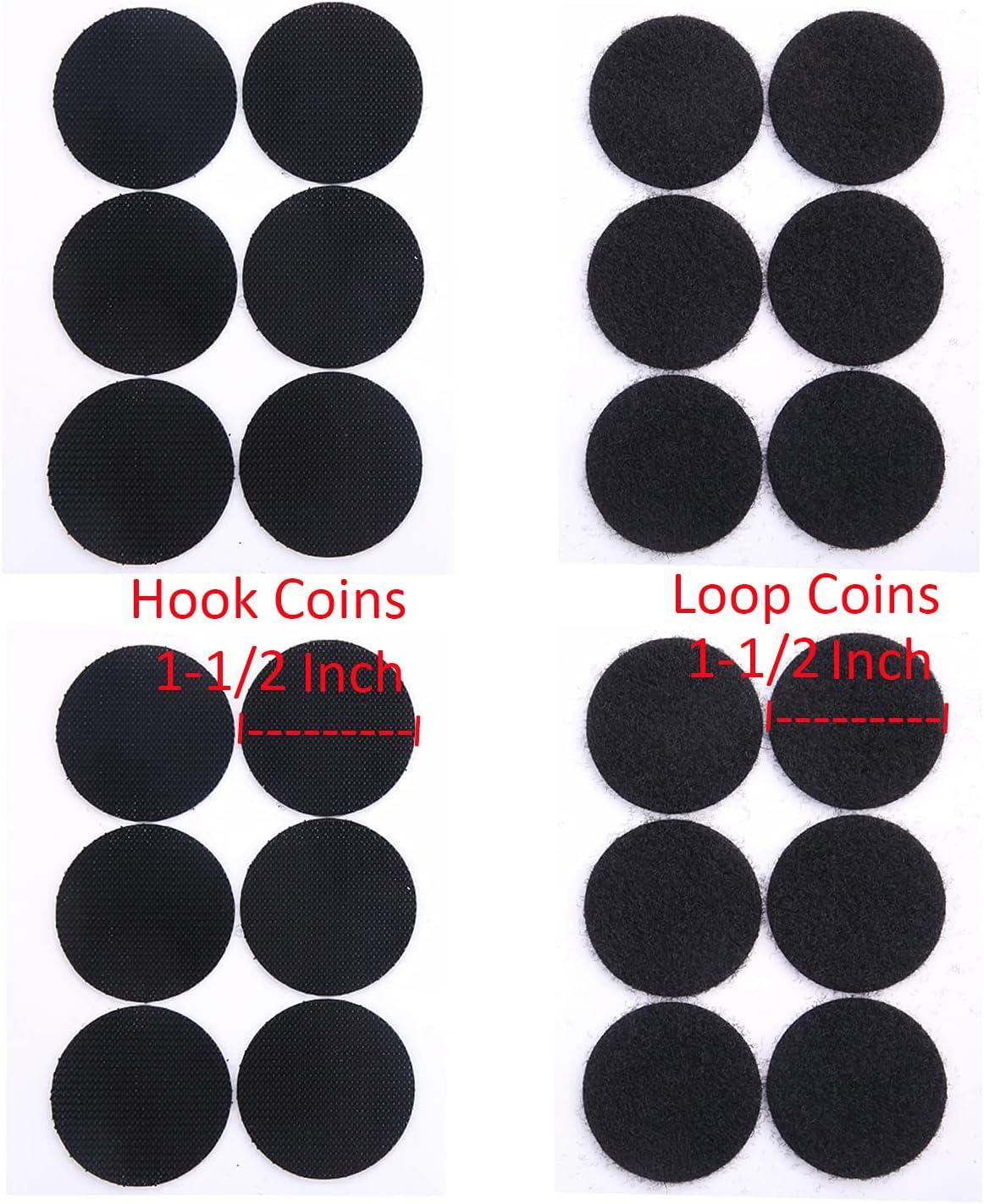 Buy Self-Adhesive Hook + Loop Dots, Sticky Back Hook Loop Fastener