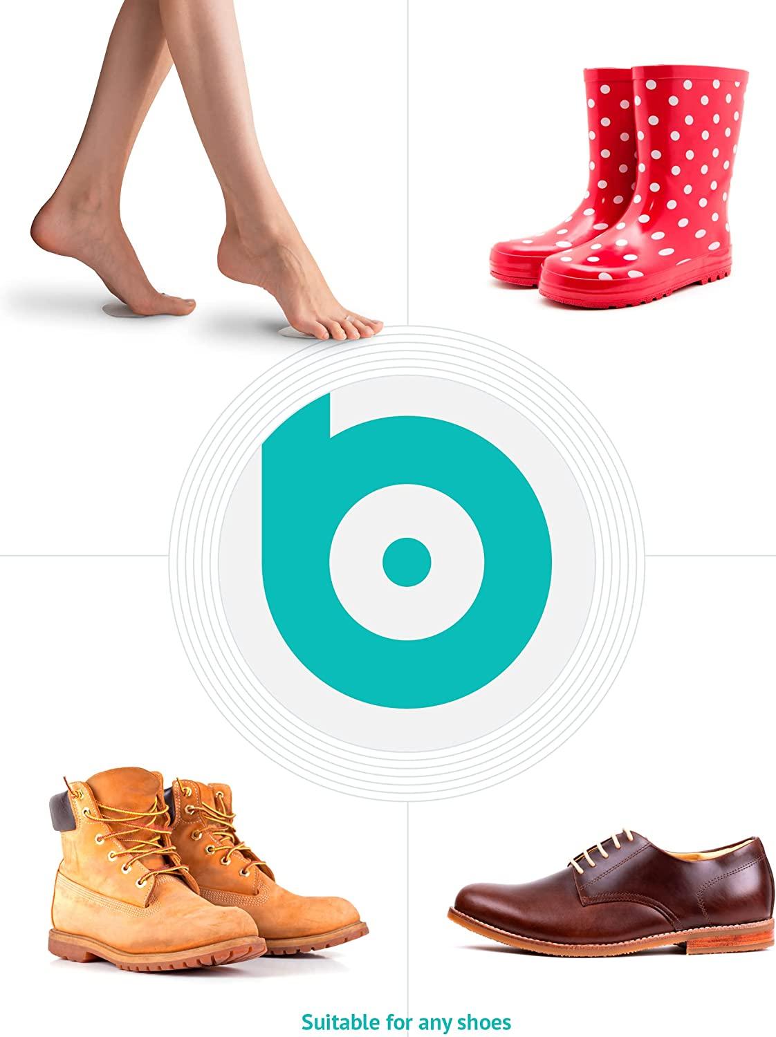 Brison Health Metatarsal Pads Soft Gel Foot Cushions for Pain Relief